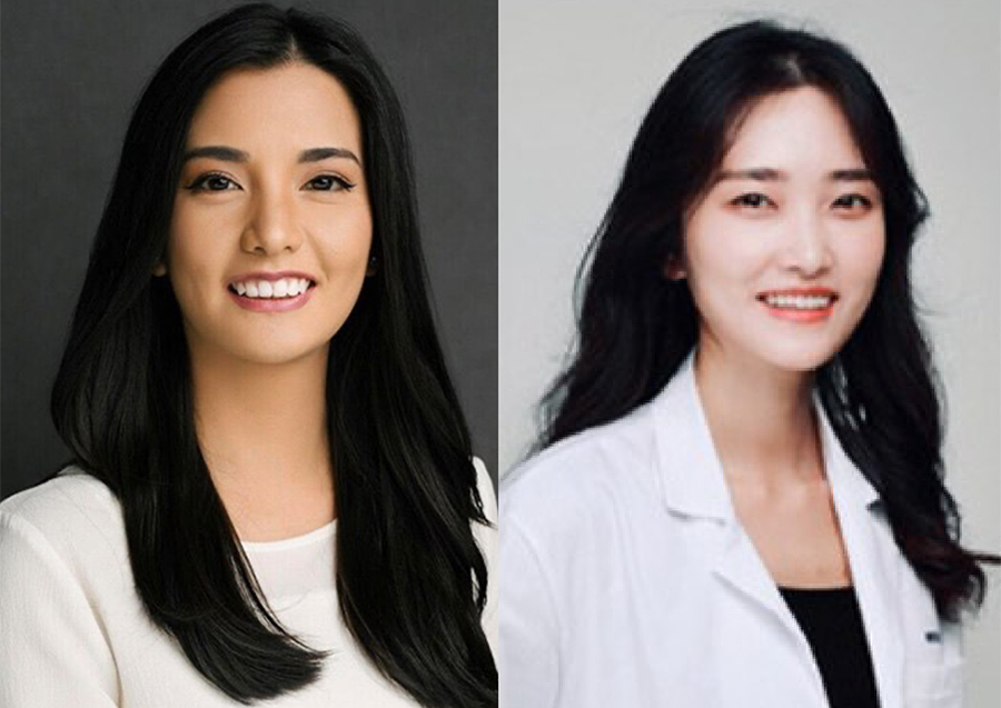 Photo of smiling Dr. Le-Anne Ho and Dr. Minnie Koo